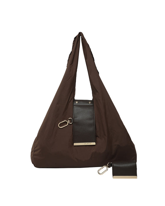 Charm Transformable Bag – Stylish Vegan Leather Tote & Keychain Charm