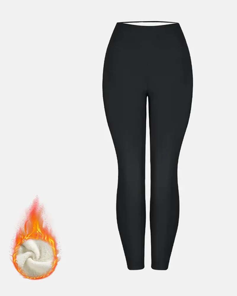 Winter Thick High Waist Warm Leggings Yoga Pants