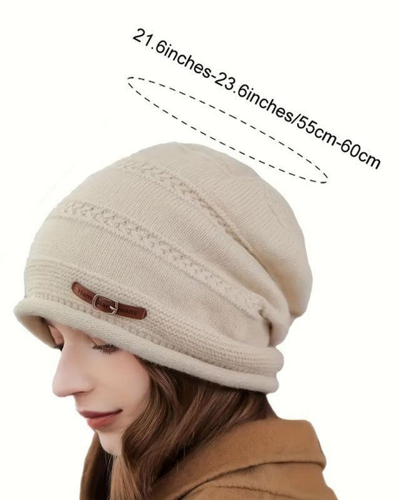 Solid Color Slouchy Beanie