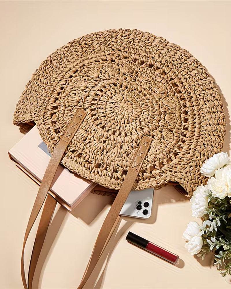 Handwoven Straw Bag