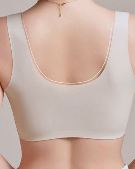Comfort Front Closure & Wire-Free Seamless Bra