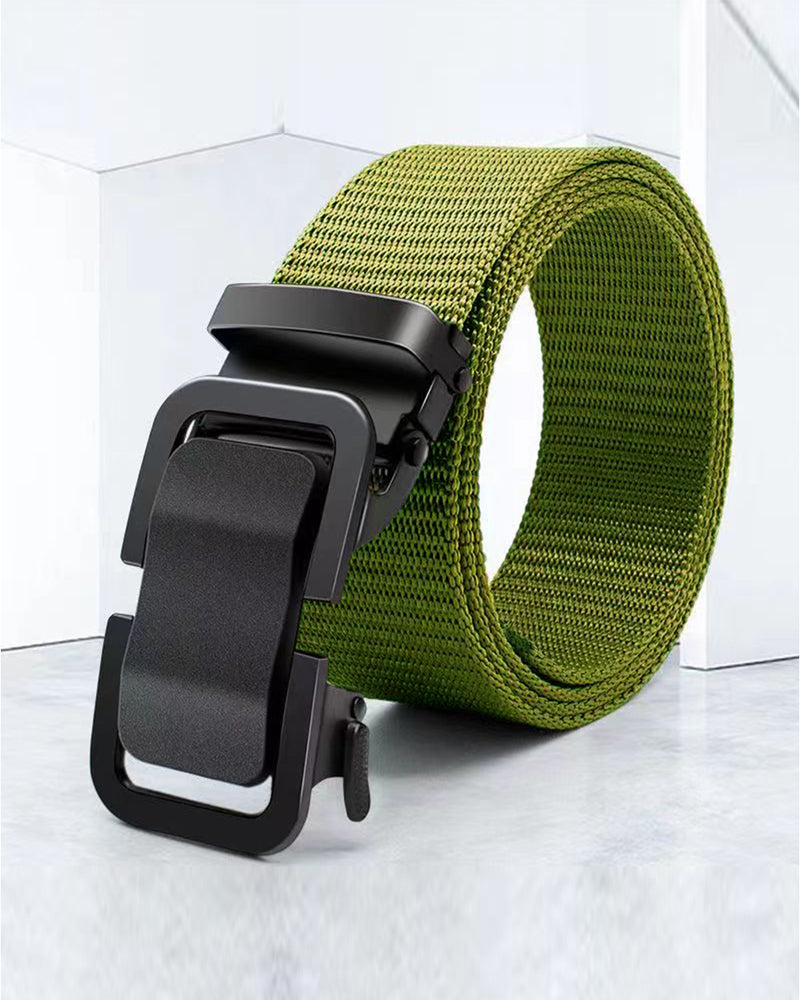 Men's Tactical Nylon Belt - Durable Buckle & Adjustable Size