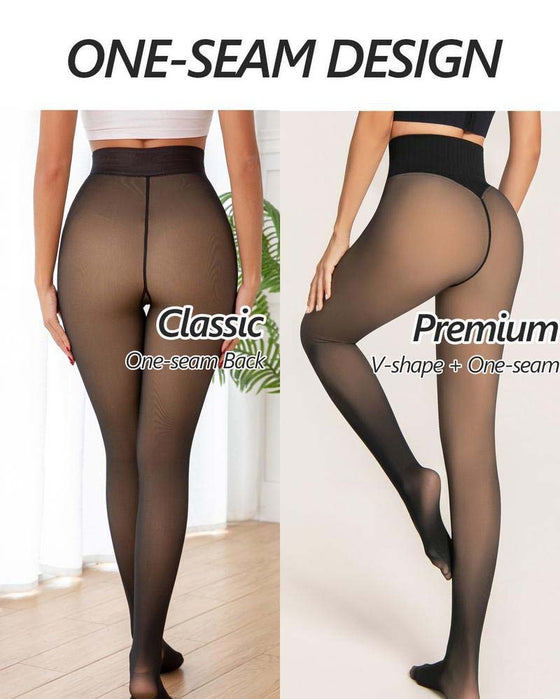 One-Seam Shaping Fleece Leggings