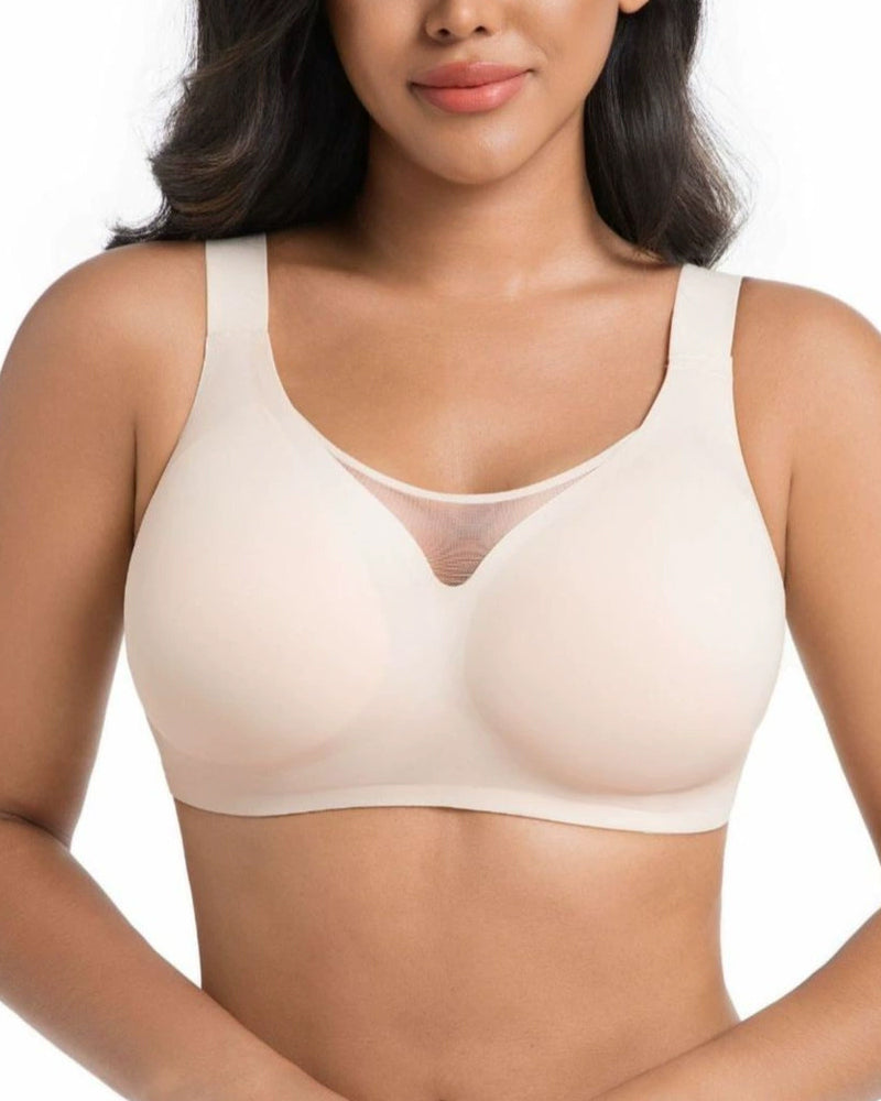 Comfort Non-Padded Smoothing Wide Strap Bra