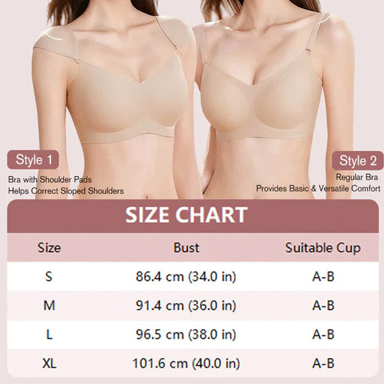 Women's Seamless Push-Up Padded Bra