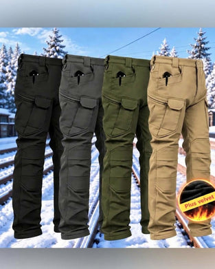 Outdoor Solid Cargo Pants