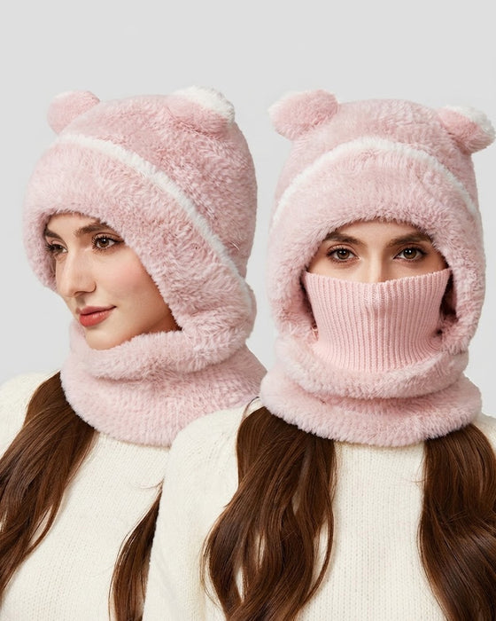 Cozy Bear Ear Beanie