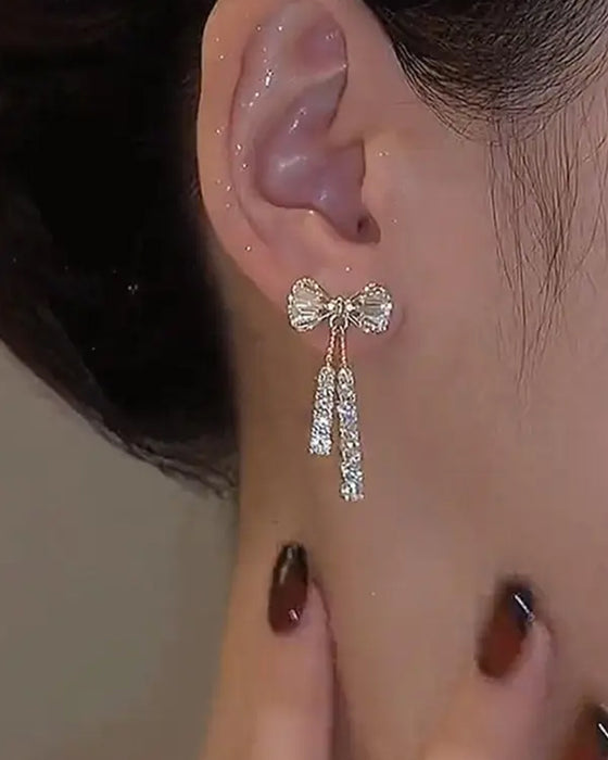 Sparkling Butterfly Earrings