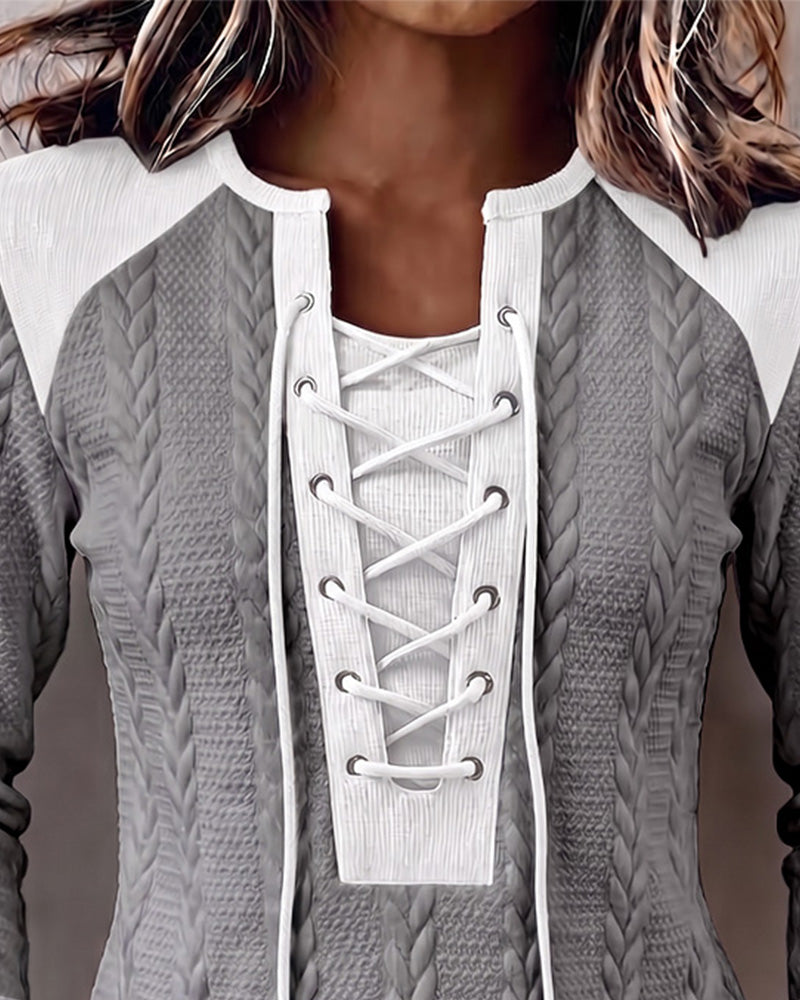 Stylish Fitted Casual Top