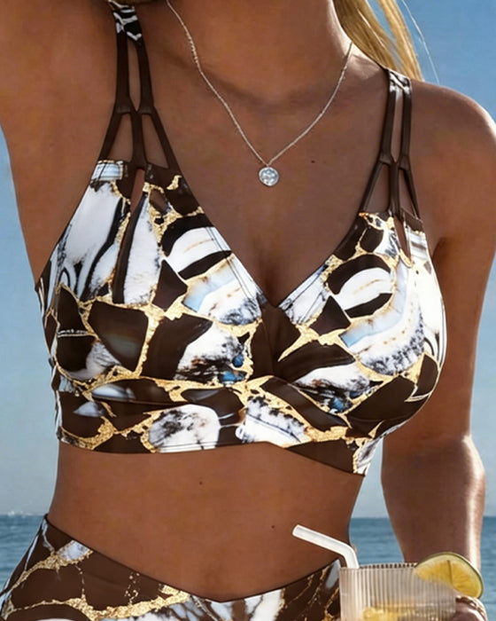 Strap Cut-Out Designer Bikini