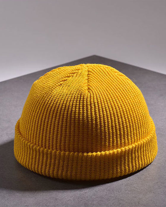 Men's Ribbed Knit Beanie