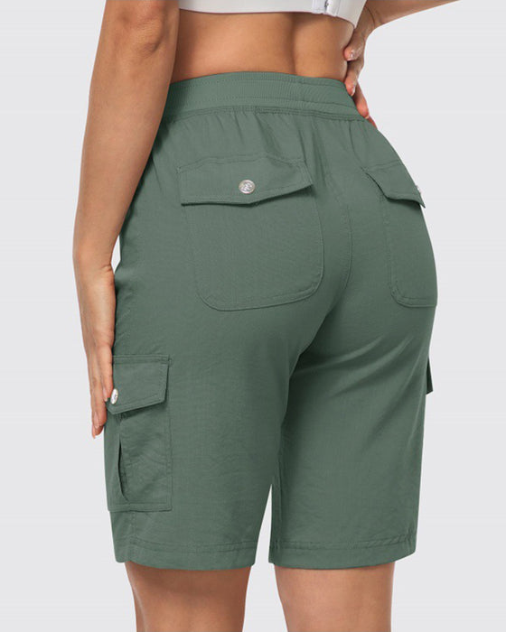 Women's Quick-Dry Cargo Shorts With Pockets