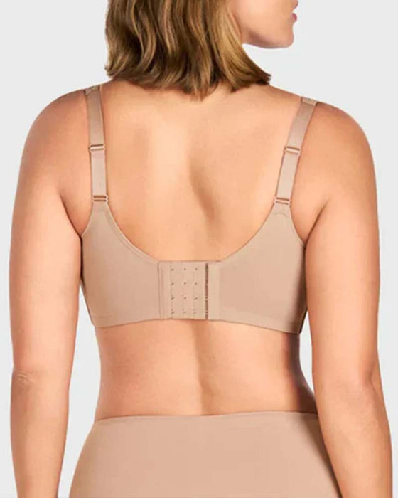 Mesh Splice Underwire Push-Up Bra