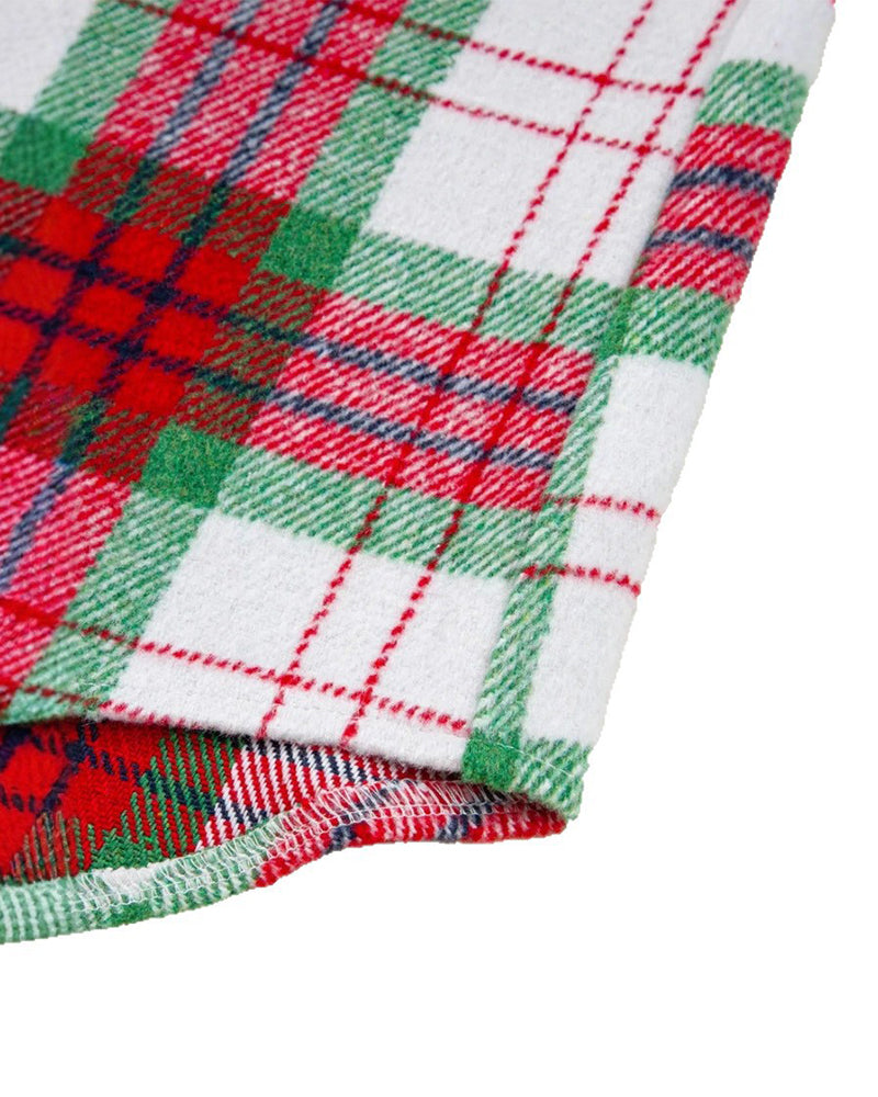 Checkered Woolen Shirt Relaxed Coat