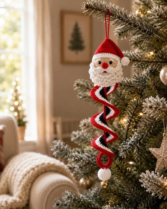 ☃️ DIY Spiral Crochet Snowman Kit