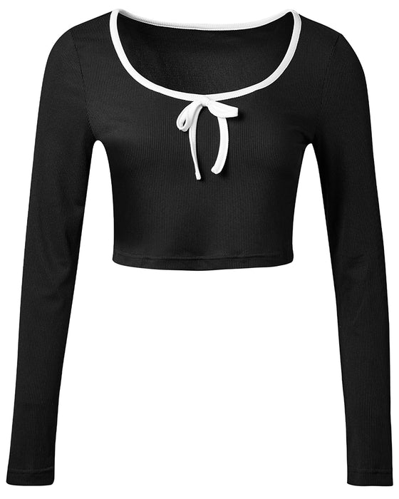 Long Sleeve Slim Fit Blouse