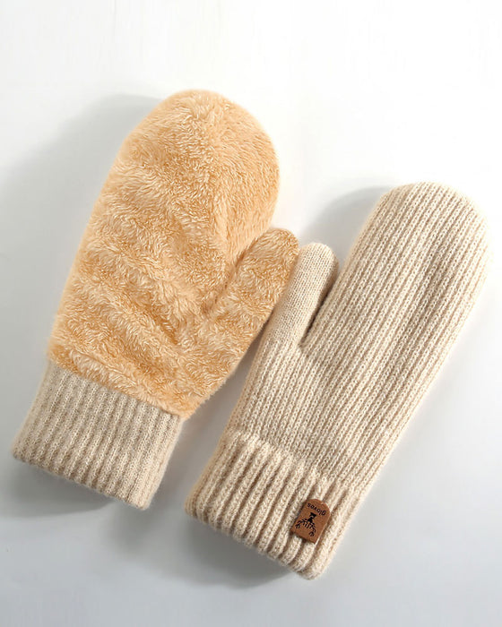 Winter Fleece-Lined Gloves