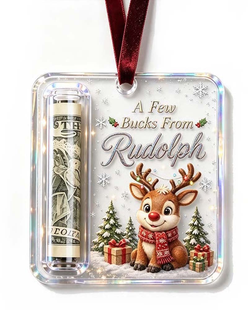 Christmas Cash Gift Ornament