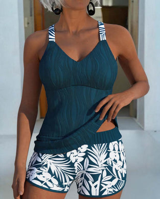 Boy Shorts Tummy Control Tankini