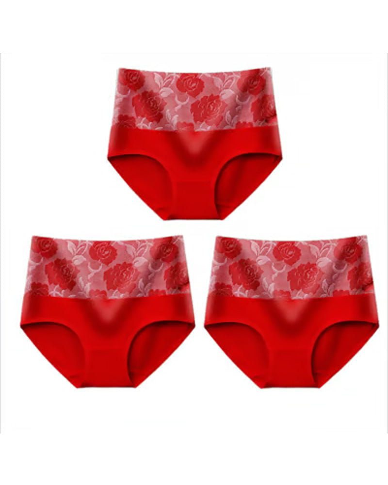 🔥 Women'S High-Waist Tummy Control Panty In Plus Size, Made Of Pure Cotton
