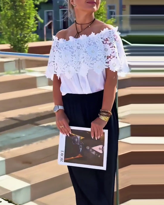 Lace Fashion Design Blouse