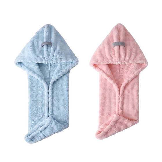 Ultra Absorbent Fast-Drying Hair Turban