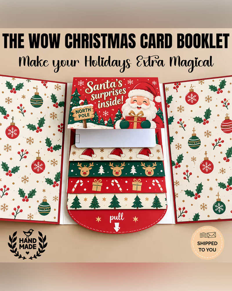 Waterfall Christmas Gift Card Booklet