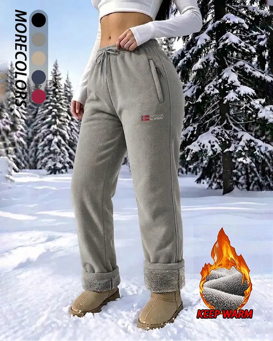 Warm Fleece Pocket Pants
