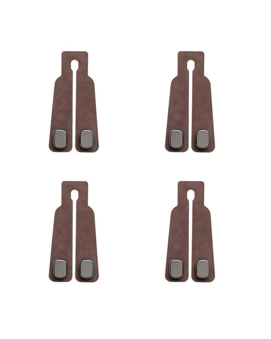 Suede Leather Car Seat Hook