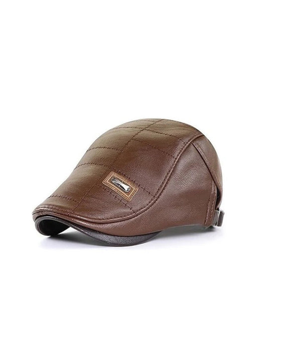 New Fashion Leather Beret
