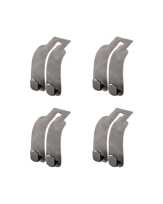 Suede Leather Car Seat Hook