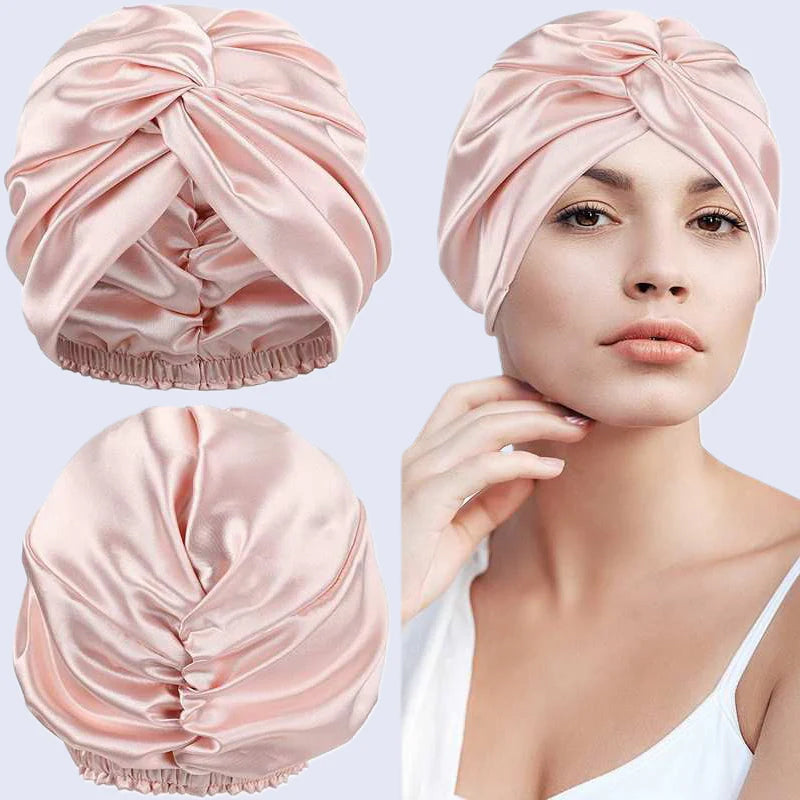 Stretchy Soft Twist Style Hair Hat