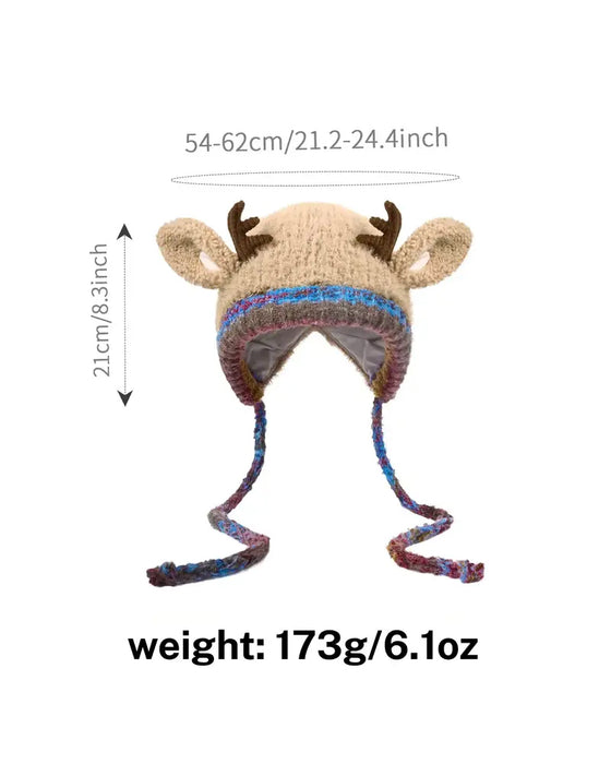 Original design Festive Christmas Antler Hat