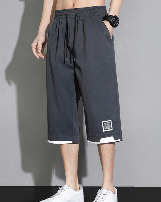 Sport Casual Cropped Pants