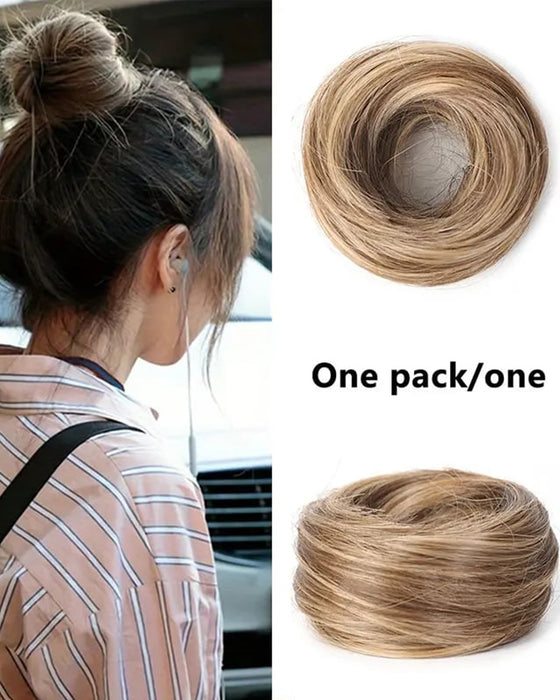Synthetic Messy Bun Hair Piece for Women