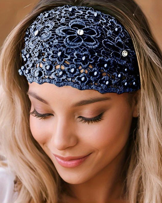 Plum Blossom Hollow Headband