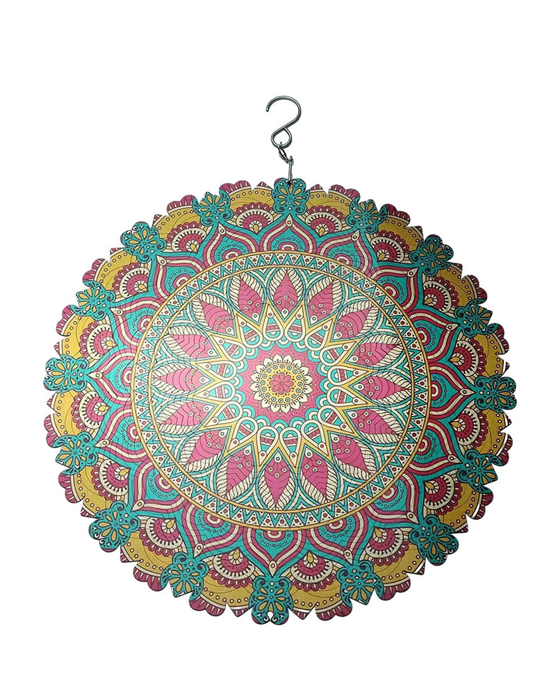 3D Colorful Wind Spinning Mandala