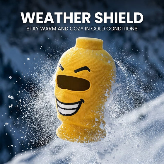 Funny ski headgear
