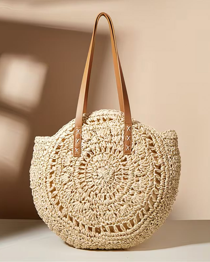 Handwoven Straw Bag