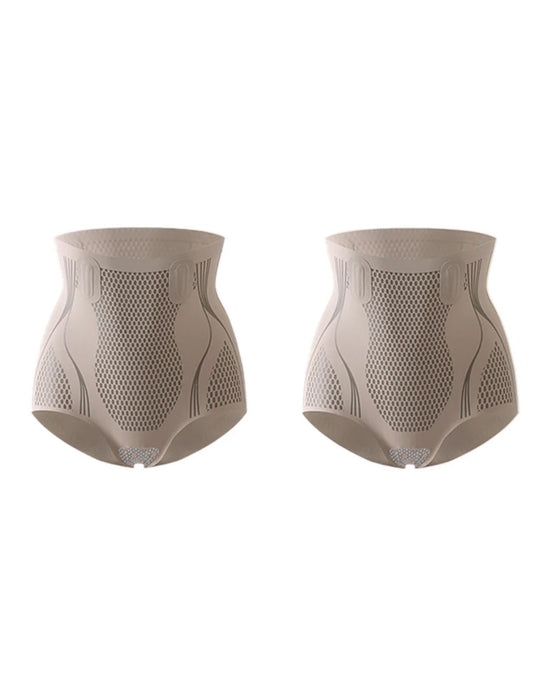 Fat Burning Lce Silk Lonic Fiber Shaping Shorts