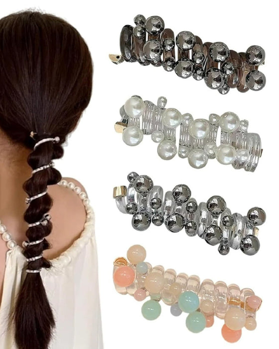 No Damage Soft Elastic Spiral Hair Ties