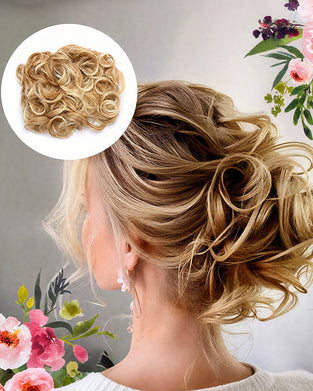 Curly Chignon Comb Clip