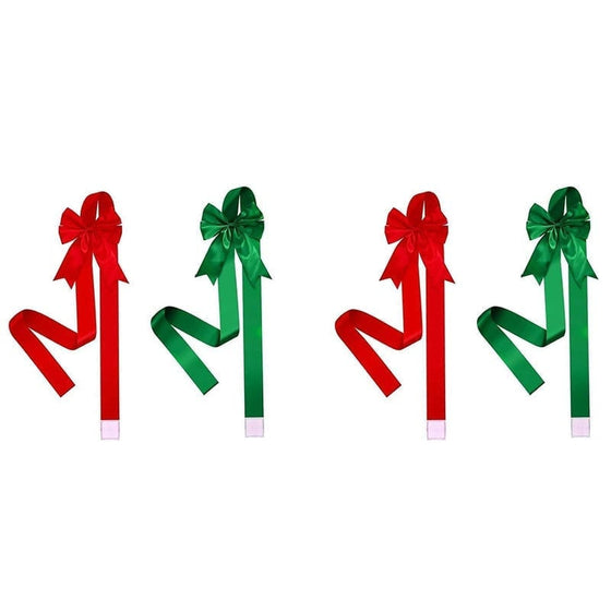 Christmas Door Bow Ribbon Decoration