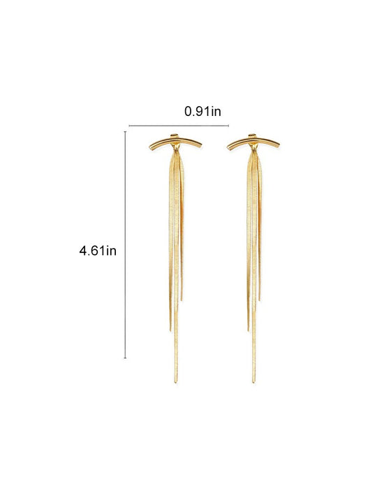 Tassel Thread Earrings