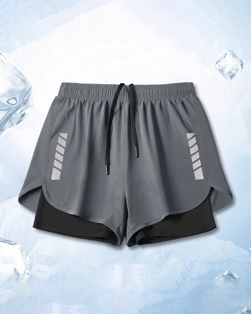 Men's Boxer Style Double Layer Modesty Short