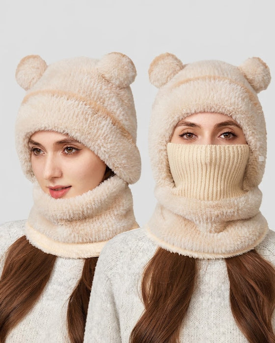 Cozy Bear Ear Beanie