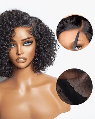 African Curly Wig Headset