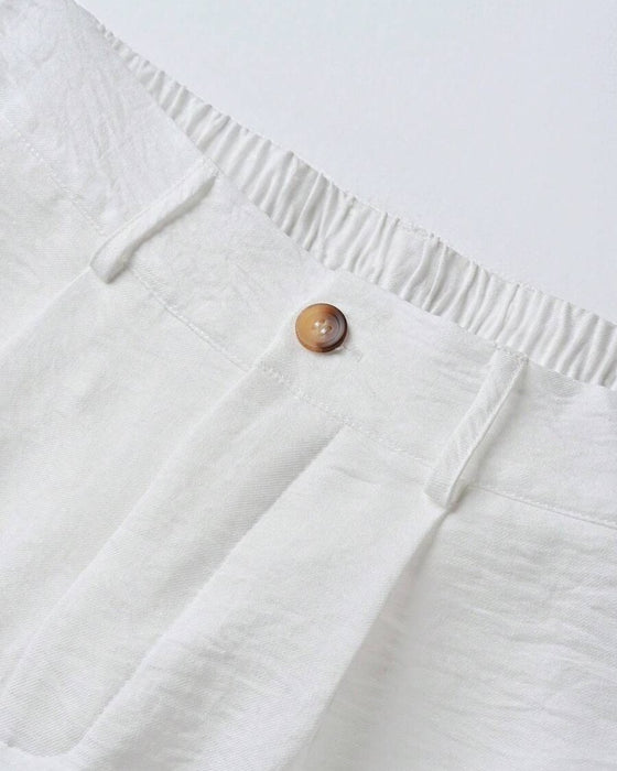 Men's Casual Solid Color Shorts