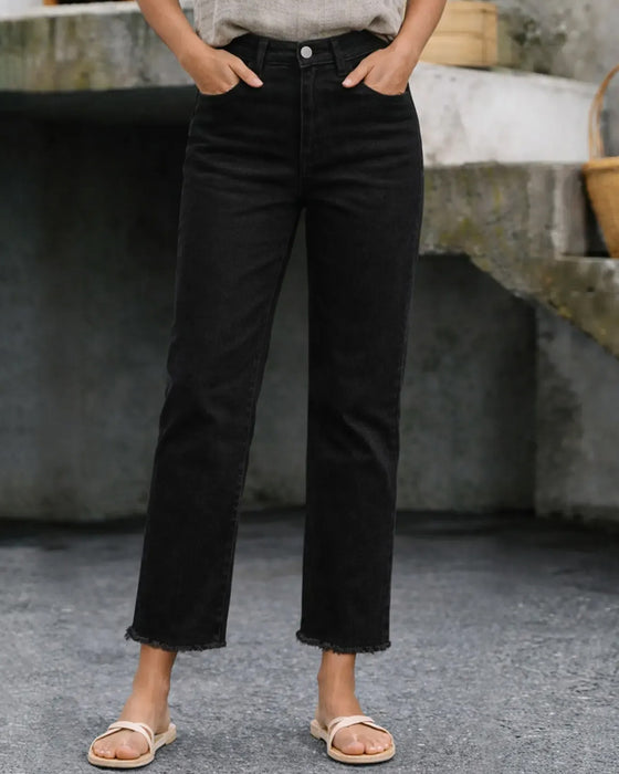 Casual Nine Points Pants