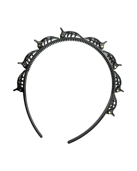 Double Bangs Hairstyle Hairpin